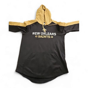 NFL Team Apparel New Orleans Saints Size Medium Men's Hoodie